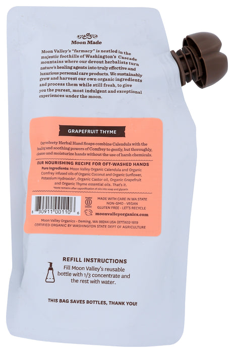 Herbal Hand Soap Refills, Grapefruit Thyme, 10.7 fl oz