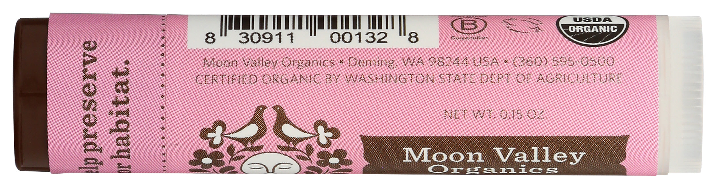 Beeswax Lip Balm, Blackberry, 0.15 oz