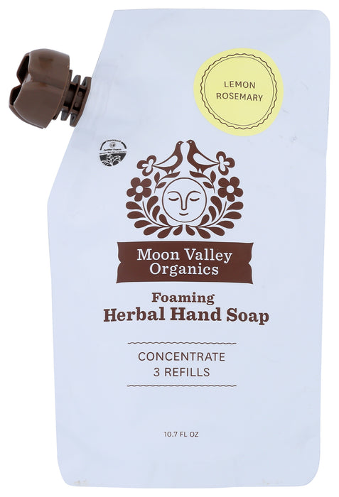Herbal Hand Soap Refills, Lemon Rosemary, 10.7 fl oz
