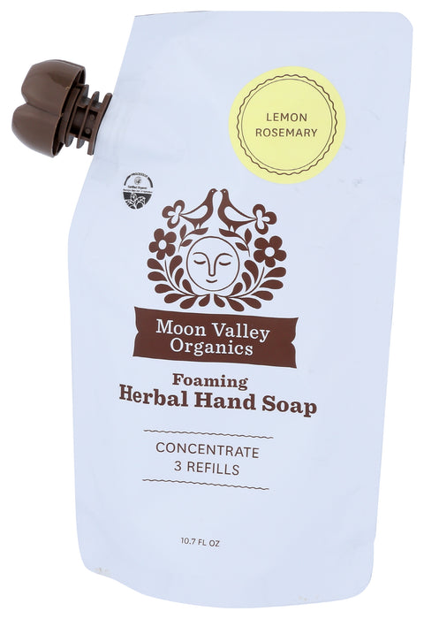 Herbal Hand Soap Refills, Lemon Rosemary, 10.7 fl oz