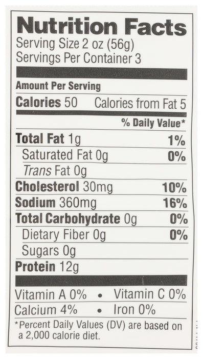 Smoked Turkey Breast Sliced, Org, 6 oz