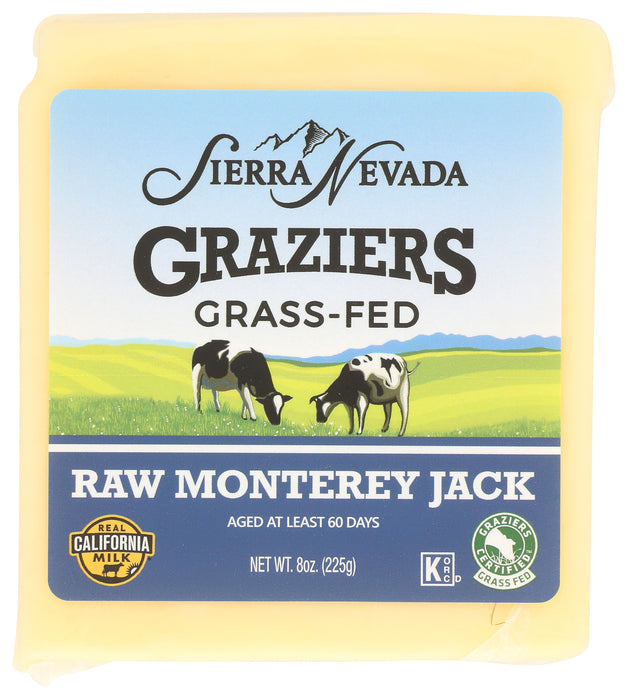 Raw Monterey Jack Cheese, Grassfed, 8 oz