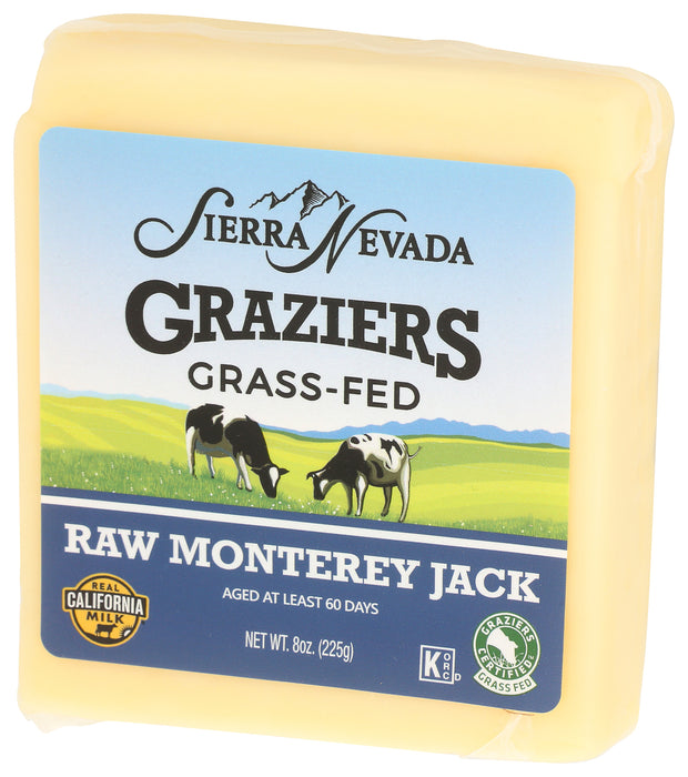 Raw Monterey Jack Cheese, Grassfed, 8 oz