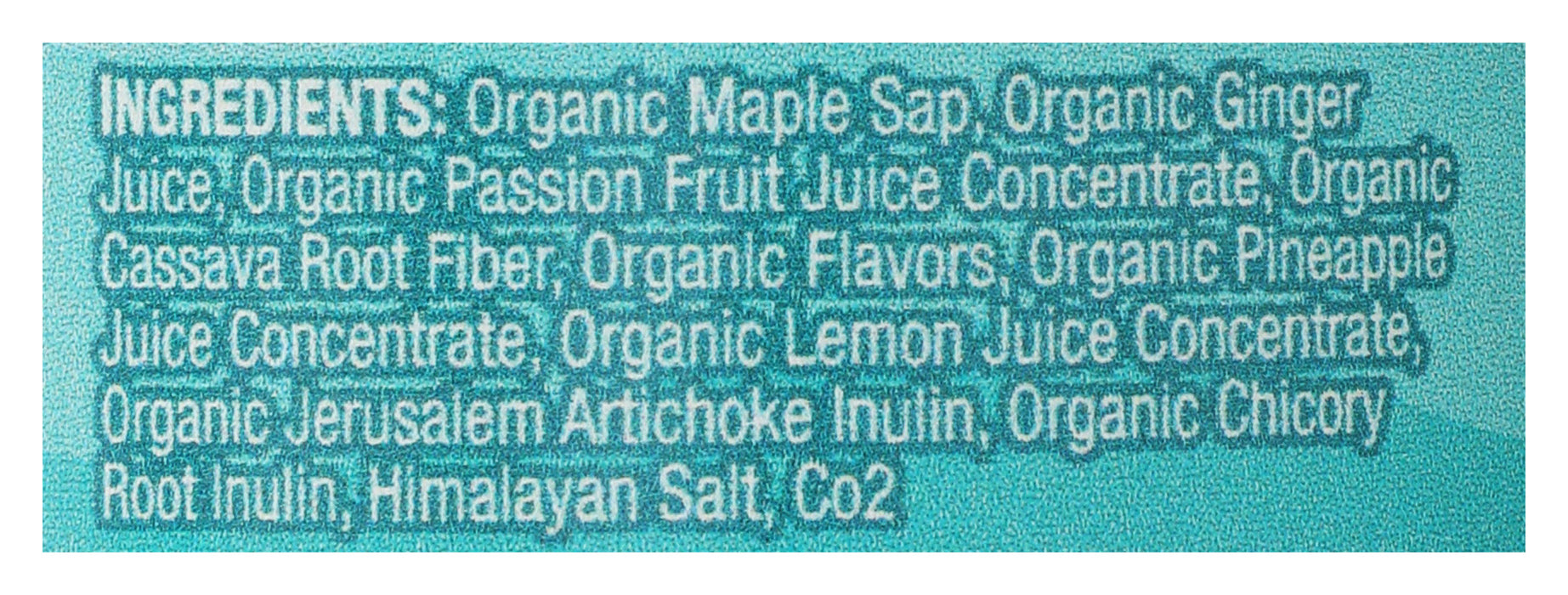 Sparkling Hydration, Pineapple Passionfruit Ginger, Reg Org, 12 fl oz