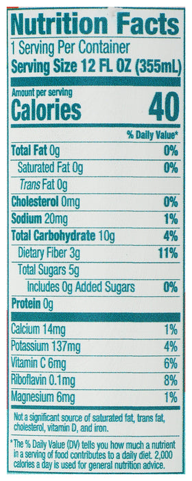 Sparkling Hydration, Watermelon Orange Ginger, Reg Org, 12 fl oz