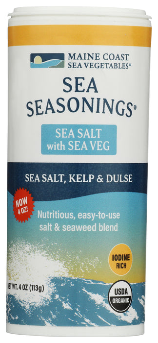 Sea Seasonings, Sea Salt w Sea Veg, Org, 4 oz