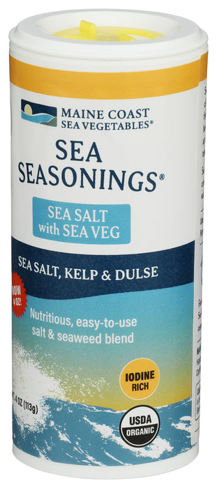 Sea Seasonings, Sea Salt w Sea Veg, Org, 4 oz
