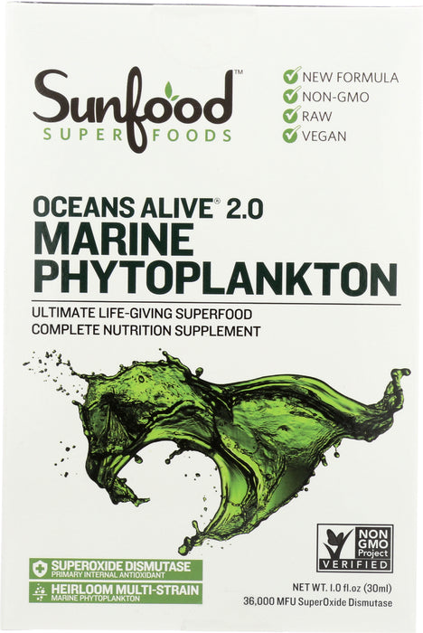 Oceans Alive Marine Phytoplankton, 1floz