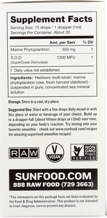 Oceans Alive Marine Phytoplankton, 1floz