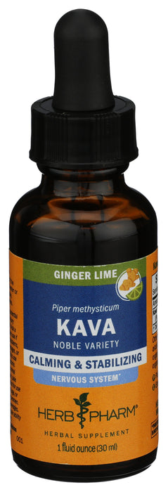 Kava Extract, Ginger Lime, 1 oz