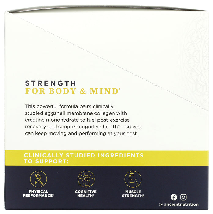Creatine + Collagen, Lemon, 15 gel pk/15 fl oz