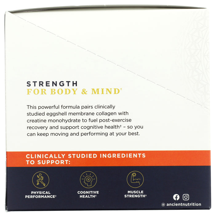 Creatine + Collagen, Orange, 15 gel pk/15 fl oz