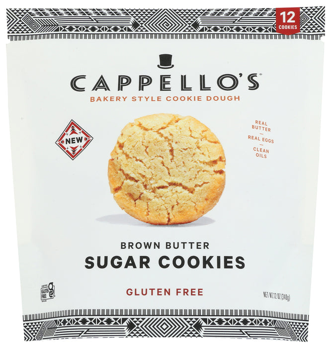 Sugar Cookies, Brown Butter, GF, 12 oz