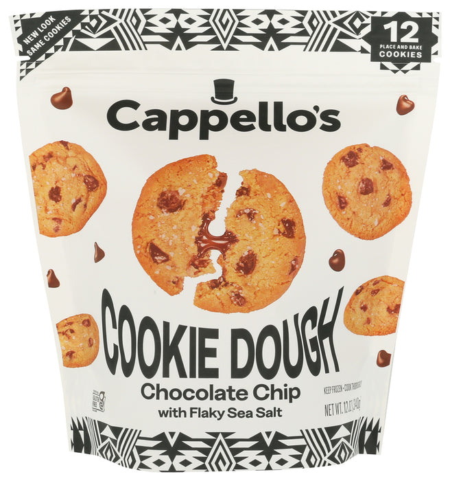 Cookie  Dough Chocolate Chips w/ Flaky Sea Salt, GF, 12 oz