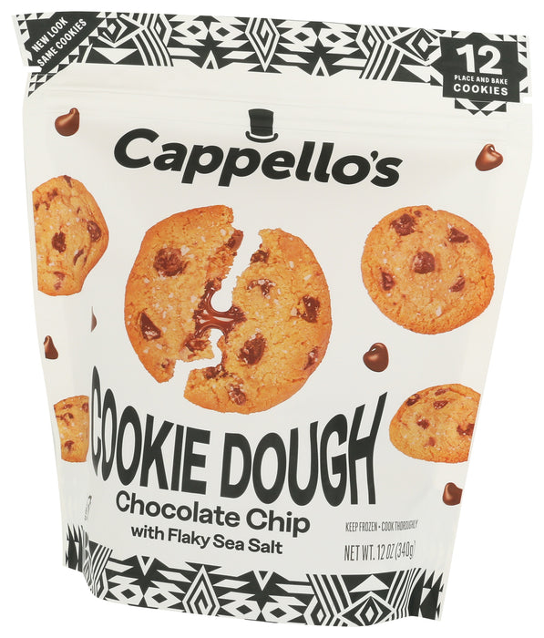 Cookie  Dough Chocolate Chips w/ Flaky Sea Salt, GF, 12 oz