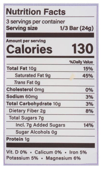 Chocolate Fudge Bar, Lavender Rose, 2.5 oz