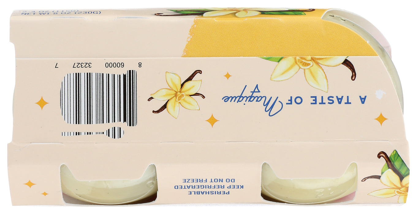 Vanilla Bean Creamy French Dessert 2pk, Org, 8 oz