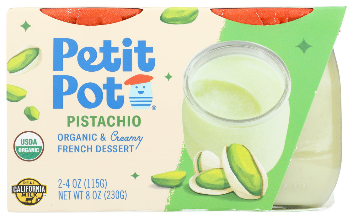 Pistachio Creamy French Dessert 2pk, Org, 8 oz