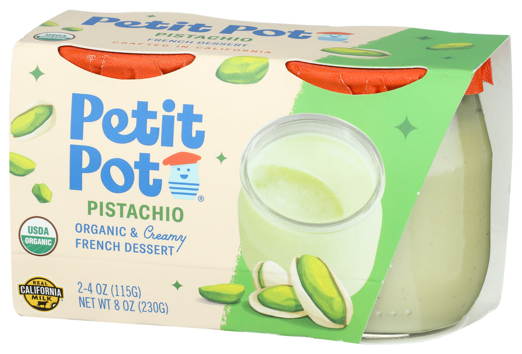 Pistachio Creamy French Dessert 2pk, Org, 8 oz