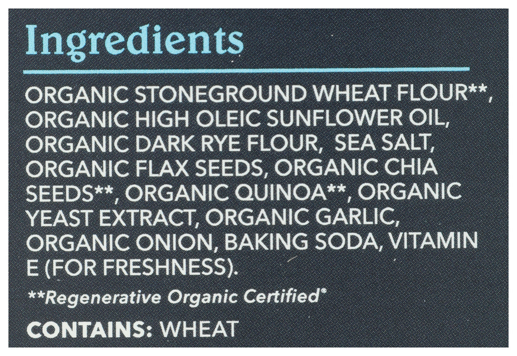 Multiseed Crackers, Org, 4.4 oz