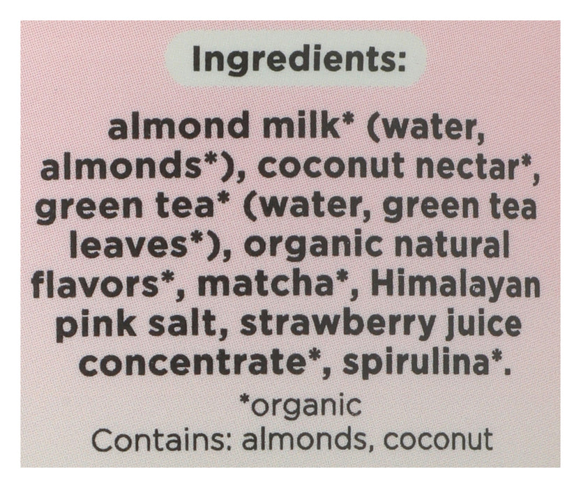 Matcha Strawberry Almond Latte, Org, 11 fl oz