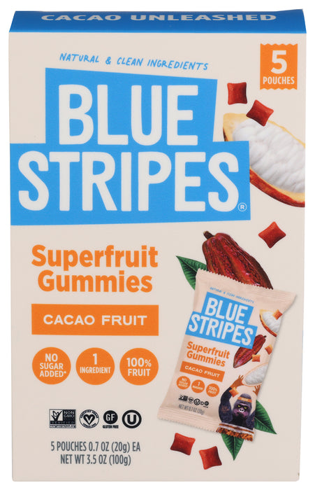 Superfruit Gummies, Cacao Fruit 5pk, GF, 3.5