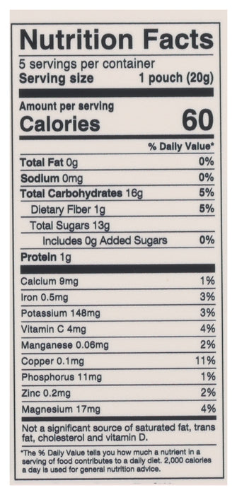 Superfruit Gummies, Cacao Fruit 5pk, GF, 3.5