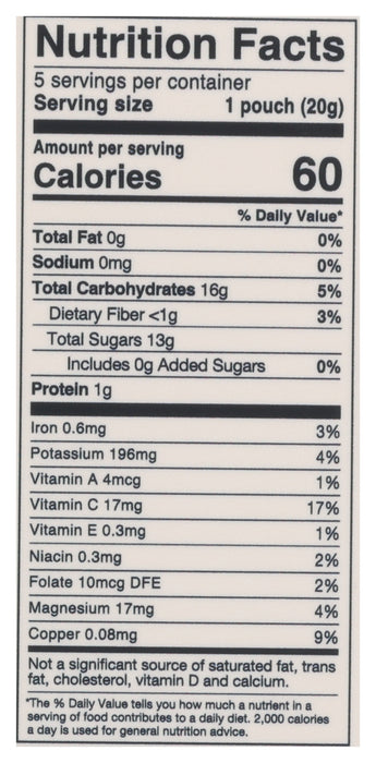 Superfruit Gummies, Pineapple + Cacao Fruit 5pk, GF, 3.5 oz