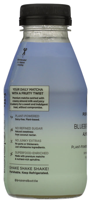 Matcha Blueberry Almond Latte, Org, 11 fl oz