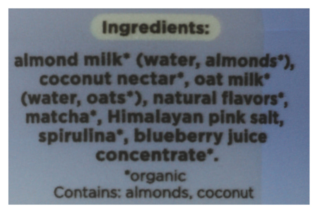 Matcha Blueberry Almond Latte, Org, 11 fl oz
