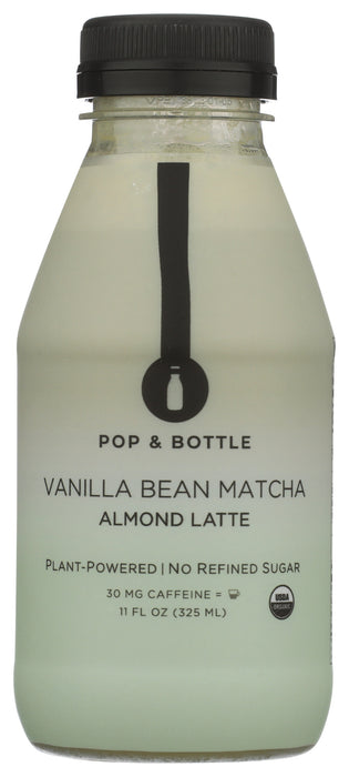 Matcha Vanilla Bean Almond Latte, Org, 11 fl oz