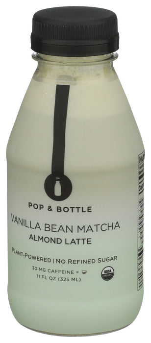 Matcha Vanilla Bean Almond Latte, Org, 11 fl oz