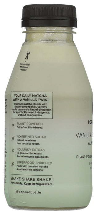 Matcha Vanilla Bean Almond Latte, Org, 11 fl oz