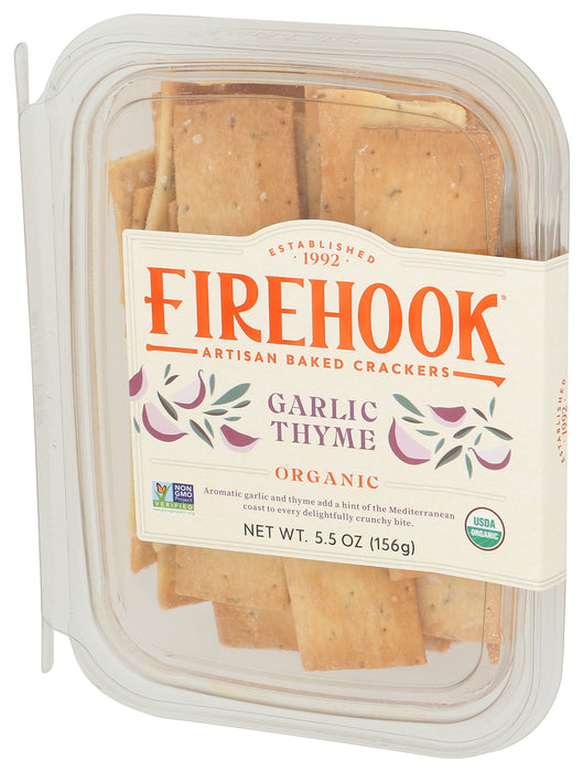 Artisan Baked Cracker, Garlic Theme, Org, 5.5 oz