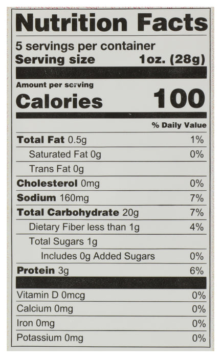 Artisan Baked Cracker, Sea Salt, Org, 5.5 oz