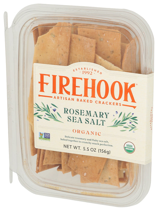 Artisan Baked Cracker, Rosemary Sea Salt, Org, 5.5 oz