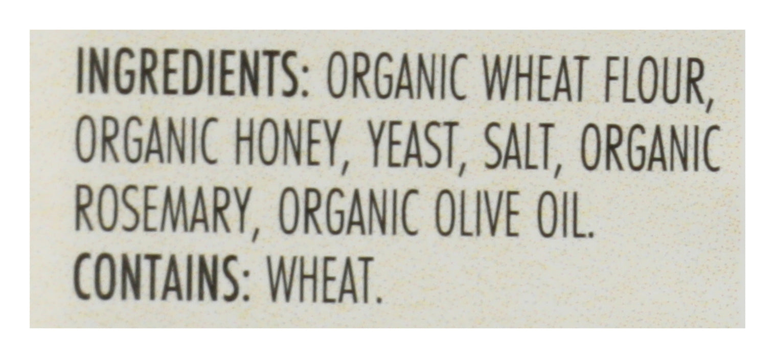 Artisan Baked Cracker, Rosemary Sea Salt, Org, 5.5 oz