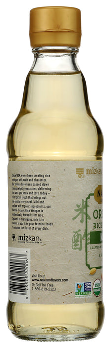 Rice Vinegar Natural, Org, 12 fl oz