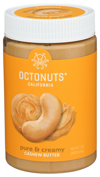 Cashew Butter, Pure & Creamy, 16 oz