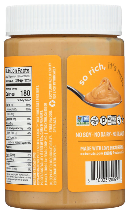 Cashew Butter, Pure & Creamy, 16 oz