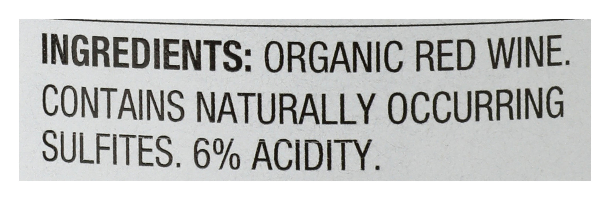 Red Wine Vinegar, Org, 16.9 fl oz