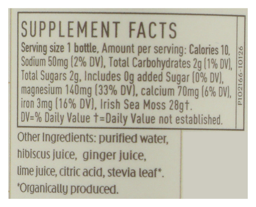 Irish Sea Moss Shot, 2 fl oz