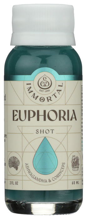 Euphoria Shot, Ashwagandha & Cordyceps, 2 fl oz