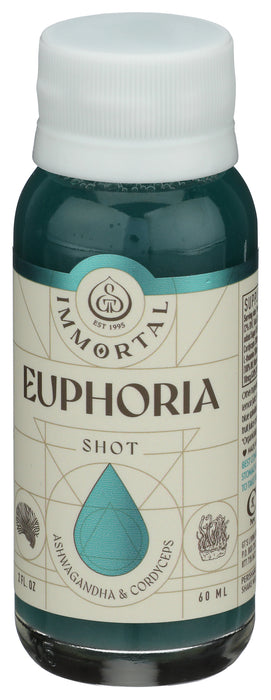 Euphoria Shot, Ashwagandha & Cordyceps, 2 fl oz