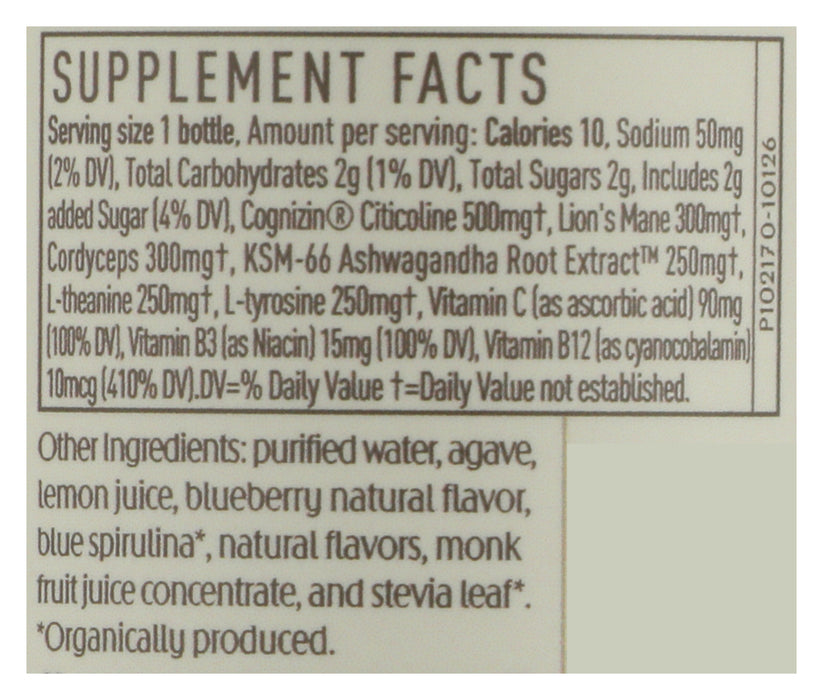 Euphoria Shot, Ashwagandha & Cordyceps, 2 fl oz