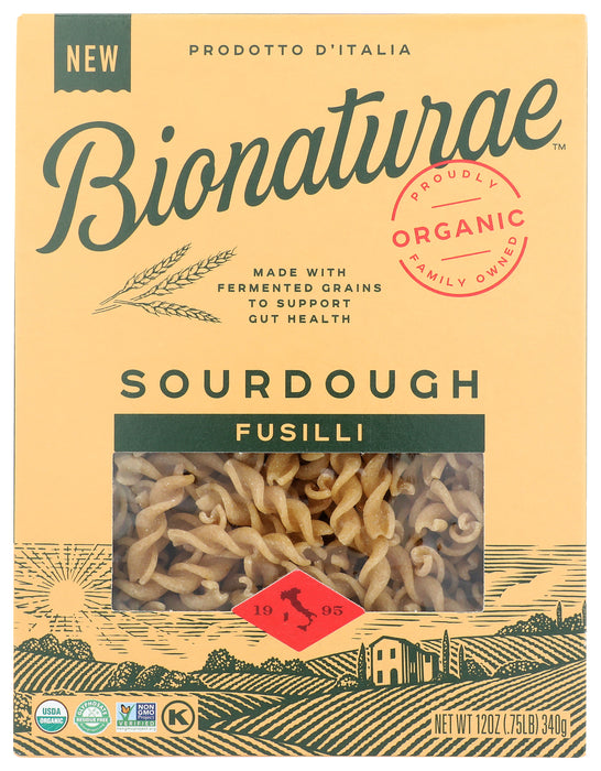 Fusilli Sourdough Pasta, Org, 12 oz