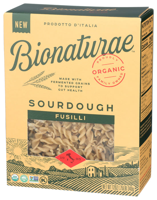 Fusilli Sourdough Pasta, Org, 12 oz