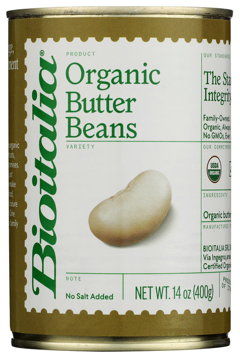 Butter Beans, Org, 14 oz
