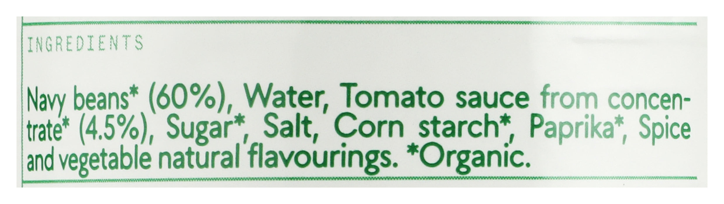 Baked Beans, Org, 14 oz