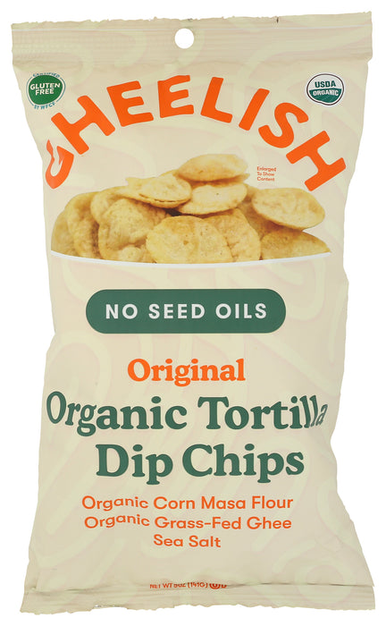 Tortilla Dip Chips, Sea Slat, No Seed Oil Org, 5 oz
